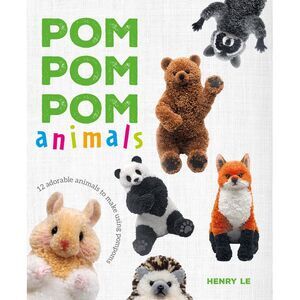 POM POM POM Animals: 15 Adorable Animals to Make Using Pompoms -- Le